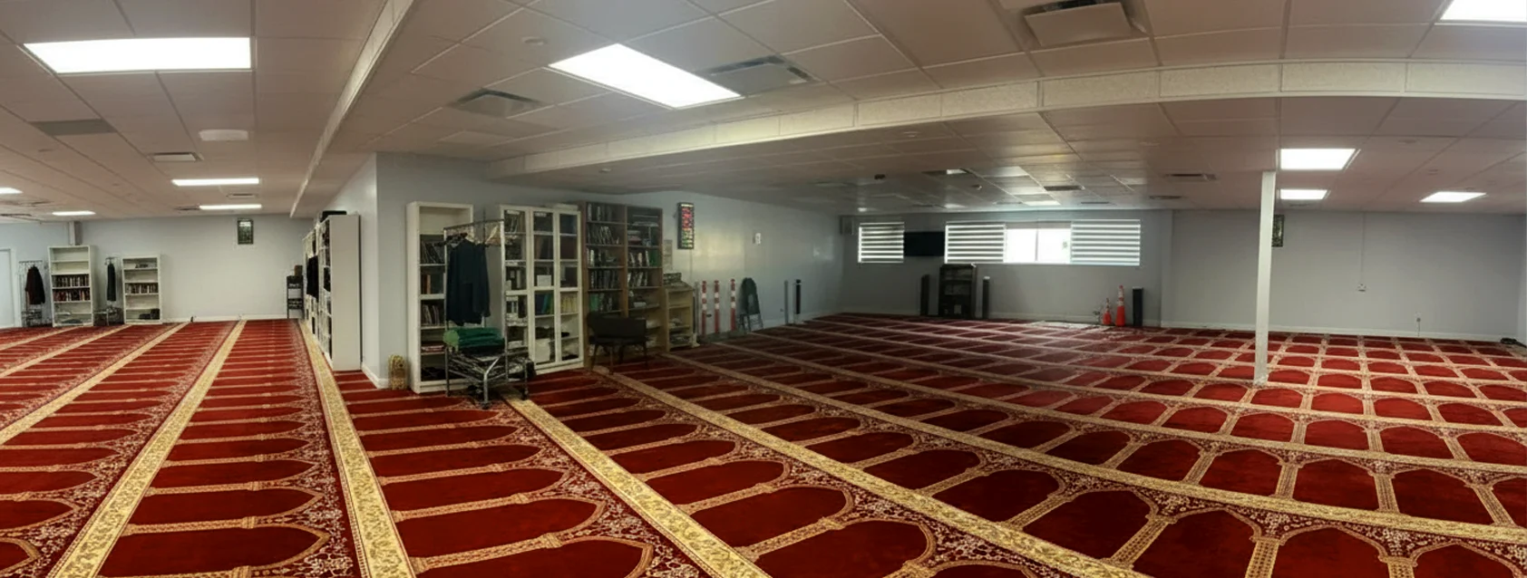 Exterior view of Baitul Mukarram Islamic Centre Calgary Calgary building